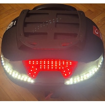Özel Yapım 46 Lt Ledli Siyah Bagaj Çantası
