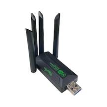 Taplin Twa-105 1200mbps Usb 3.0 Wifi Adaptör 4 Antenli