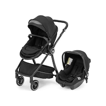 Mamma Süspansiyonlu Travel Sistem Bebek Arabası Taşıma Puset Siyah