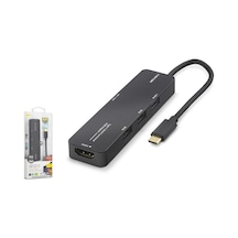 İetop Tuh305 Type-c 3.2 Gen1 Hdmı 4k Usb 3.1 Pd 5 Port Siyah