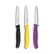 Vct-3'lü 10 Cm Tırtıklı Renkli Set