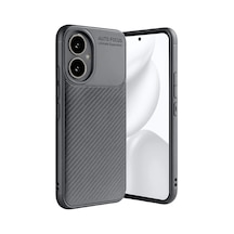 Honor 400 Kılıf Auto Focus Karbon Kapak - Gri Evimdeyokyok