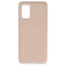 Newface - 984 - Samsung Galaxy S20 Plus Kılıf Nano İçi Kadife Silikon - Edntrend - - Pudra