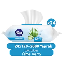 Sleepy Aloe Vera Islak Havlu 24x120 2880 Yaprak