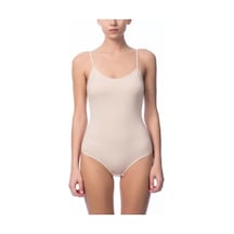 NBB 9'lu Paket Kadın İp Askılı Pamuklu Likralı Çıtçıtlı Body 001
