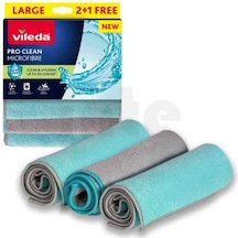 Vileda Pro Clean Mıcrofibre 2+1 Free Temizlik Bezi