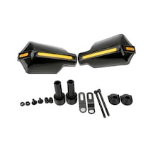 Motosiklet Üniversal El Rüzgar Koruma Siyah Arr1101