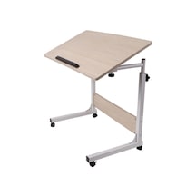 Tekerlekli Ayarlanabilir Laptop Masası Çizim Ve Çalışma Sehpası Beyaz Tekerlekli Ayarlanabilir Laptop Masası Çizim Ve Çalışma Sehpası Beyaz