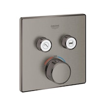 Grohe Grohtherm Smartcontrol Çift Valfli Akış Kontrollü Ankastre Termostatik Duş Bataryası 29124Al0 Krom