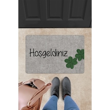 Evaşk Kapı Önü Paspası Vinil Kaymaz Tabanlı 45 X 70 Evaşkdm11116