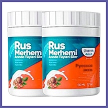 Bezos Süper Glegnd Turquoise 2 Adet Glegnd Ceviz & Ceviz Sütü Russ Merhemi 50 Ml Tüylere Krem Nıda