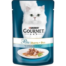 2 Adet Purina One Gourmet Perle 85 G Balıklı