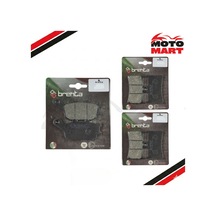 Yamaha Mt-09 Ön Ve Arka Balata Takımı Brenta Brt0295
