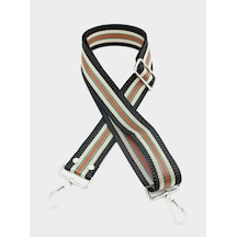 Angel Çanta Aksesuar Polyester Kolon 120X4 Cm No:6 Gümüş Metalli