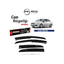 Fiat Linea 2006-2016 Cam Rüzgarlık Mugen Tip Sunplex