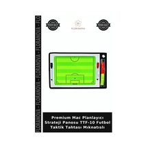 Premium Mac Planlayıcı Strateji Panosu Ttf-10 Futbol Taktik Tahtası Mıknatıslı