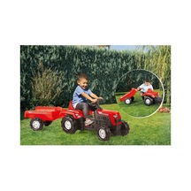 Dolu 8146 Ranchero Römorklu Traktör Kırmızı