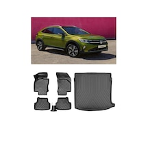 Rizline Volkswagen Taigo 2025 Model 3d Havuzlu Paspas Ve Üst Bagaj Havuzu Set