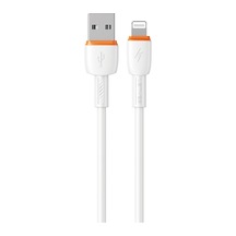 Lenyes Lc545 Apple Uyumlu iPhone Lightning Usb Kablo Hızlı Şarj Özellikli Data Ve Şarj Kablosu 12w 1m Beyaz