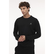 Lumberjack M-sn75 Bsc C Neck Sw 4pr Siyah Erkek Sweatshirt Siyah