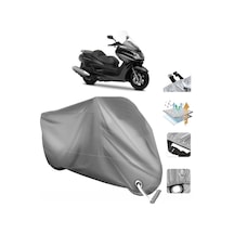 Yamaha Majesty 400 Vınleks Motor Brandası (Bağlantı, Kilit Uyumlu-Arka Çanta Uyumlu Branda-Tokalı