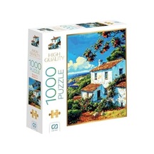 Beyaz Ev 1000 Parça 2,2mm Kalınlık 48x68cm Profesyonel Hobi Puzzle Yapboz Serisi