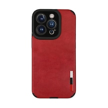 Apple iPhone Uyumlu 14 Pro Max Kılıf Loop Deri Silikon - Kırmızı Bzsxx00 1