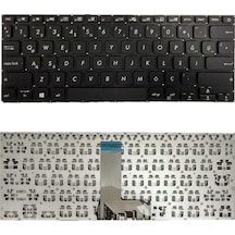 Asus X415ja-bv012a13, X415ja-bv012a14, X415ja-bv012a15 Uyumlu Klavye Tuş Takımı Tuş Seti Siyah Tr