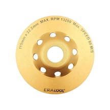 Fixonic Eratool Era50349 115mm Çift Sıra Elmas Yüzey Temizleme