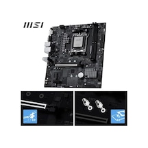 Msı Pro B840m-b Am5 Ddr5 8000mhz Oc Hdmı,vga,2x M.2 Usb 5 Gbs 2.5g Lan Matx
