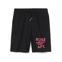 Blackpınk Rose Bruno Mars Apt Erkek Siyah Şort Siyah
