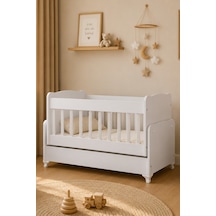 Beşik, Elegant Sallanan Beşik 60x120 - Beyaz Diğer