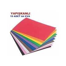 Eva Sünger A4 Yapışkanlı 10 Renk Nc-270 /