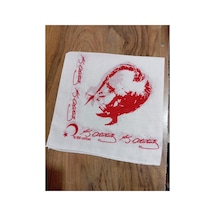 Herşeynota Atatürk İmza Silüet Fular - Bandana - 23 Nisan, 29 Ekim, 30 Ağustos, 19 Mayıs Tören %100cotton Çok Renkli