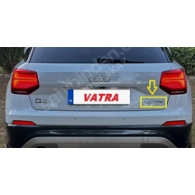 Q2 30 Tfsı Sport Uyumlu 30 Tfsı Krom Bagaj Yazısı 3m 3d Abs