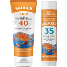 Badger Clear Zinc Çocuk Güneş Seti
