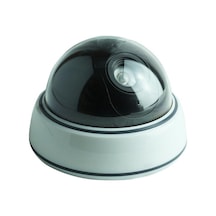 Powermaster Pm-2001 Kırmızı Ledli Maket Sahte Dome Kamera