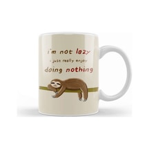 Sloth's Quote Kupa Bardak Porselen Karışık