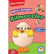 Eğitici Boyama - Bilmeceler Okul Öncesi- Sancak Çocuk