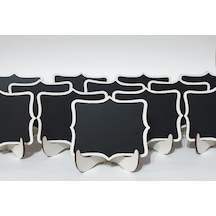 Ahşap,Mini Kara Tahta(10'Lu Ve 15'Li Paket)