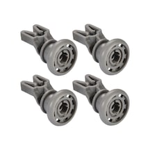 Beko Uyumlu D3002 Bulaşık Makinesi Sepet Tekerleği Üst Teker 4 Adet - 552282452