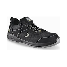 Safety Jogger Ecocador Black S1p Sr Esd Fo İş Güvenlik Ayakkabıs Siyah