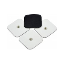 Tens Pedi Tens Elektrodu 5 Cm X 5 Cm Çıtçıtlı 4'lü 4 Paket Pakette Toplam 16 Adet Karışık