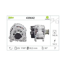 Audi Q5 Sarj Dinamosu 2.0 Tdi 2009-2012 Caha Cglb Cmga Valeo 439642