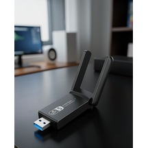 Usb 3.0 Wifi Alıcı Çift Bant 1200 Mbps Uczwifiadaptör2