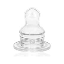 Wee Baby Damaklı Silikon Biberon Emziği Normal Akış No:2 6-18 Ay