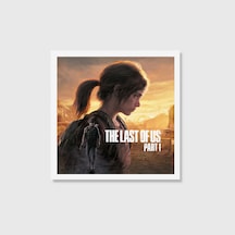 The Last Of Us Part I Oyun Posteri Oyuncu Dekoru Gamer Decor Tablo Çerçeveli Poster Duvar Dekorasyonu Beyaz Çerçeveli Tablo Beyaz Çerçeveli Tablo Dn11d583beyaz 25 x 25 CM