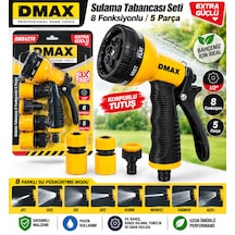 Sulama Tabancası 8 Fonksiyonlu 5 Parça Extra Güçlü 1/2 Ürün Kodu :dmx 4270 1 Adet