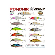 Wily Ponchik 4,8 cm Maket Balık 3,5 gr Sinking