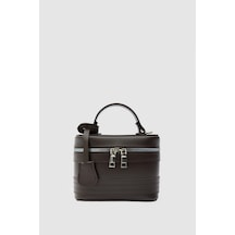 Shule Bags Montana Square Çapraz Çanta Acı Kahve Acı Kahverengi
